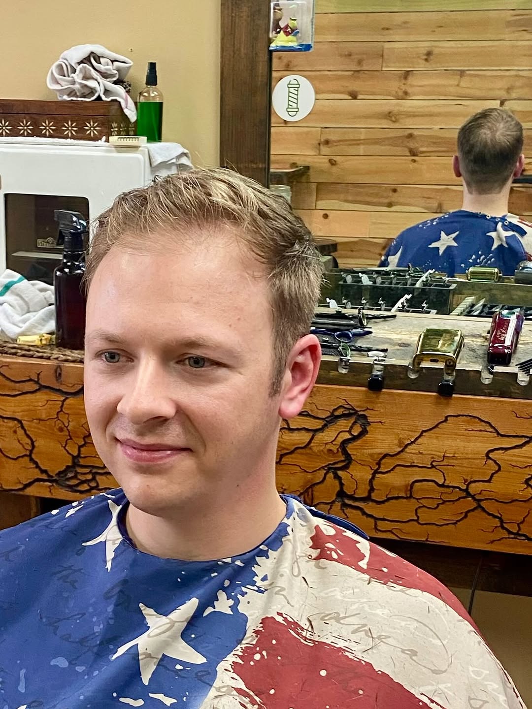 KIDS CUT haircut at Downtown Barbers 815