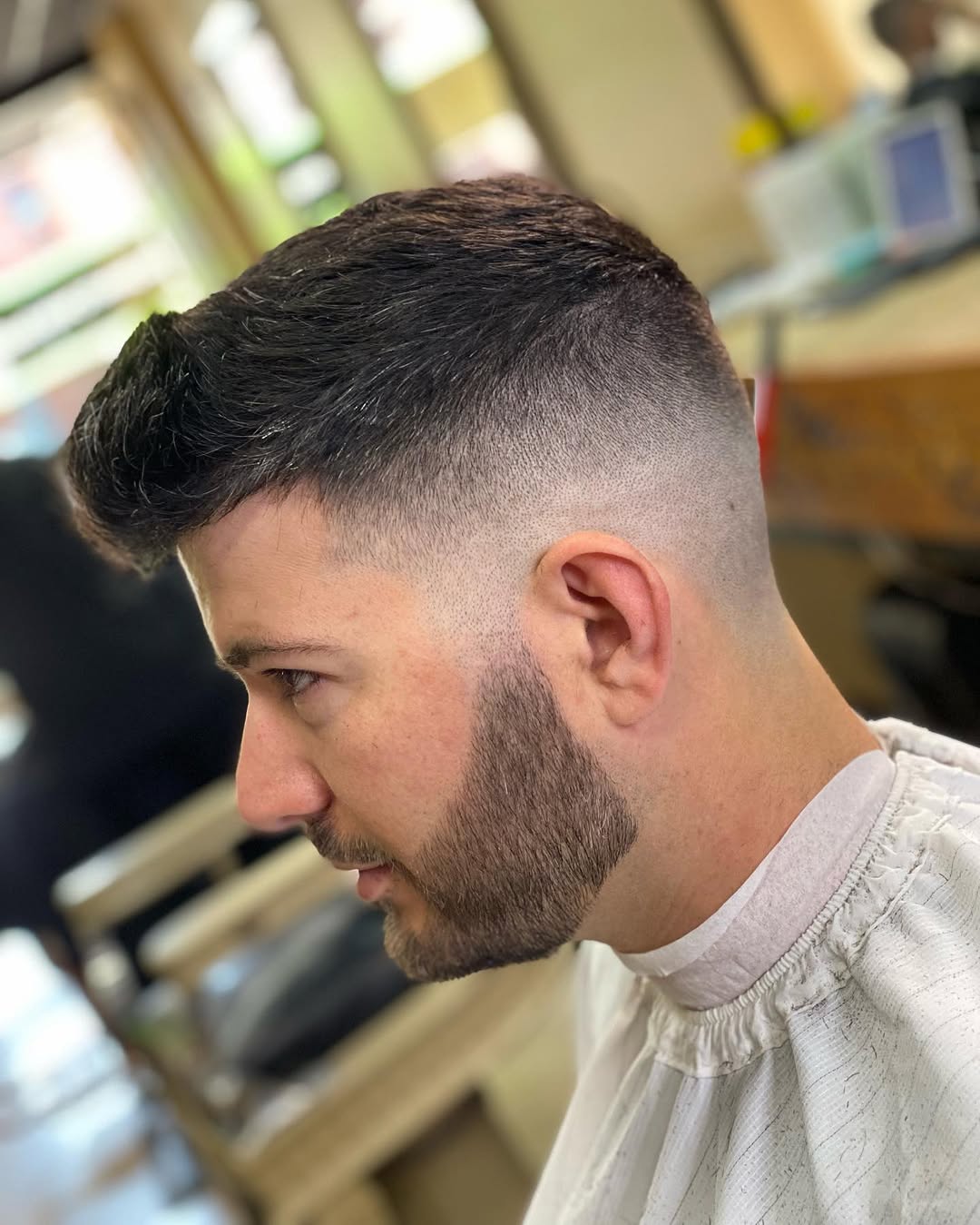 SKIN FADE haircut at Downtown Barbers 815
